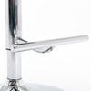 Swivel Velvet Barstools Adjustable Seat Height from 25-33 Inch, Chrome base Bar Stools with Backs Comfortable Tufted, Set of 2,DE1712GY,Gray