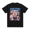 John Pork Is Calling Funny Answer T Shirt Fashion For Fan Vintage Washed Unisex Comfortable Stretched Versatile Streetwear Tees