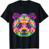Panda Colorful Multicolor T-Shirt