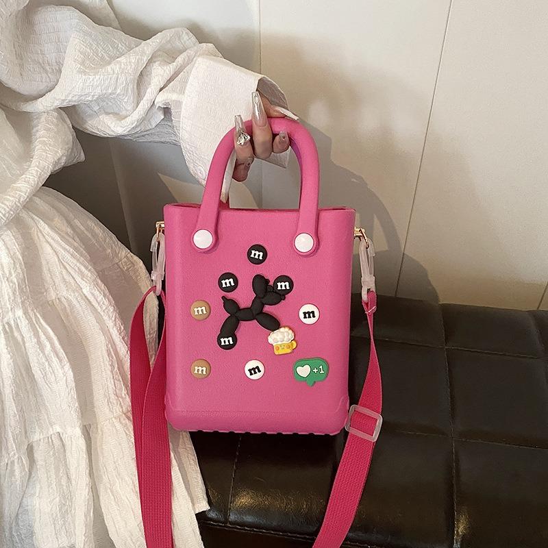 I Kleine Strandlochtasche, lässige Umhängetasche, Handtasche, wasserdichte und verlustsichere Reise-I-Geleetasche.