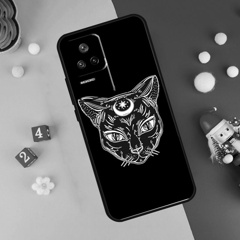 Witchcraft Witch Cat Funda For Xiaomi 17 Pro Max 15 14 Ultra 13T 14T 15T Pro POCO F7 F5 F6 X3 X5 X6 X7 Pro Case
