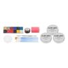 Makeup Scar Wax Kit Special Effects Fake Wounds Modeling Skin Wax with Blood for Halloween Party