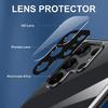 Magnetische Klapphülle für OPPO Reno 11F/ 12F/ 8T 5G/ 12 Pro | 2-seitiges Glas + Metallstoßfänger + Vollständige Objektivschutzabdeckung