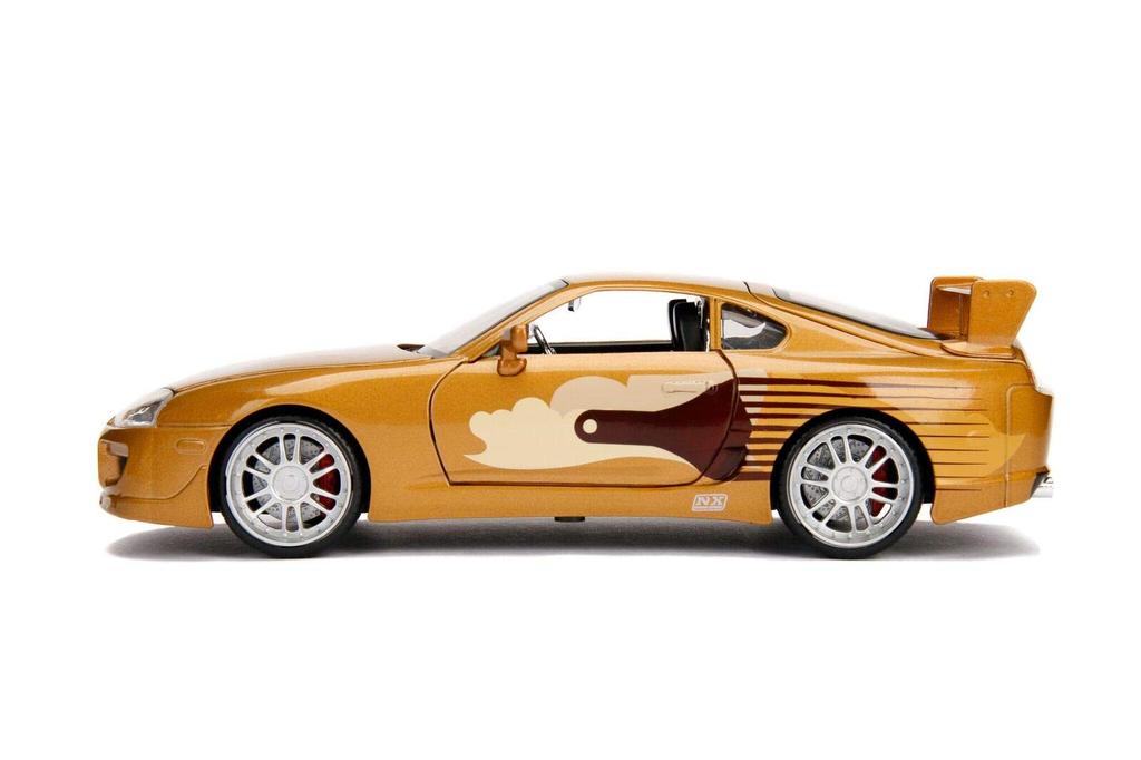 JADA TOYS 1/24 Scale Fast & Furious Slap Jack's Toyota Supra Diecast Model Car [Parallel Import]