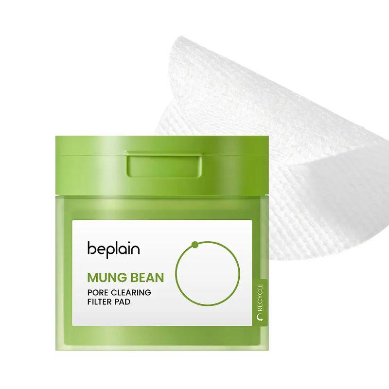 Beplain Mung Bean Pore Clearing Exfoliating Filter Pads 70 Sheets