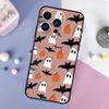 iPhone16 mobile phone case ghost, cute, scary mobile phone case, painted anti-drop for anti-drop mobile phone