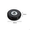 Replacement Wheels for 4-Piece Luggage Set