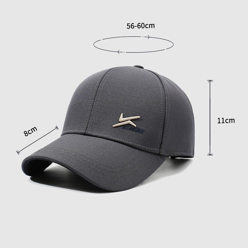 Middle-Aged and Elderly Cap Autumn Winter Velvet Warm Baseball Cap Men Outdoor Sports Hat