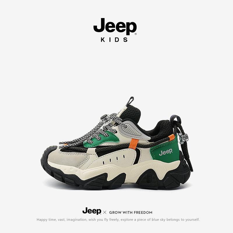 

Дитячі кросівки Jeep 2025 Осінь/Зима, нековзкі, для бігу та повсякденного носіння, для хлопчиків та дівчаток 29