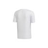Adidas T Shirts Men's White Crew Neck Moderate Straight Fit DQ1847