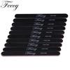 10 pçs lixa de unhas buffer com caixa de armazenamento 100/180 forte grosso barco lixa para manicure polimento duplo grão areia ferramenta da arte do prego
