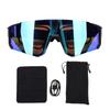 4K AI Smart Cycling Glasses 8MP HD Camera Bluetooth Sports Goggles with Voice Control EIS Stabilization for Skiing