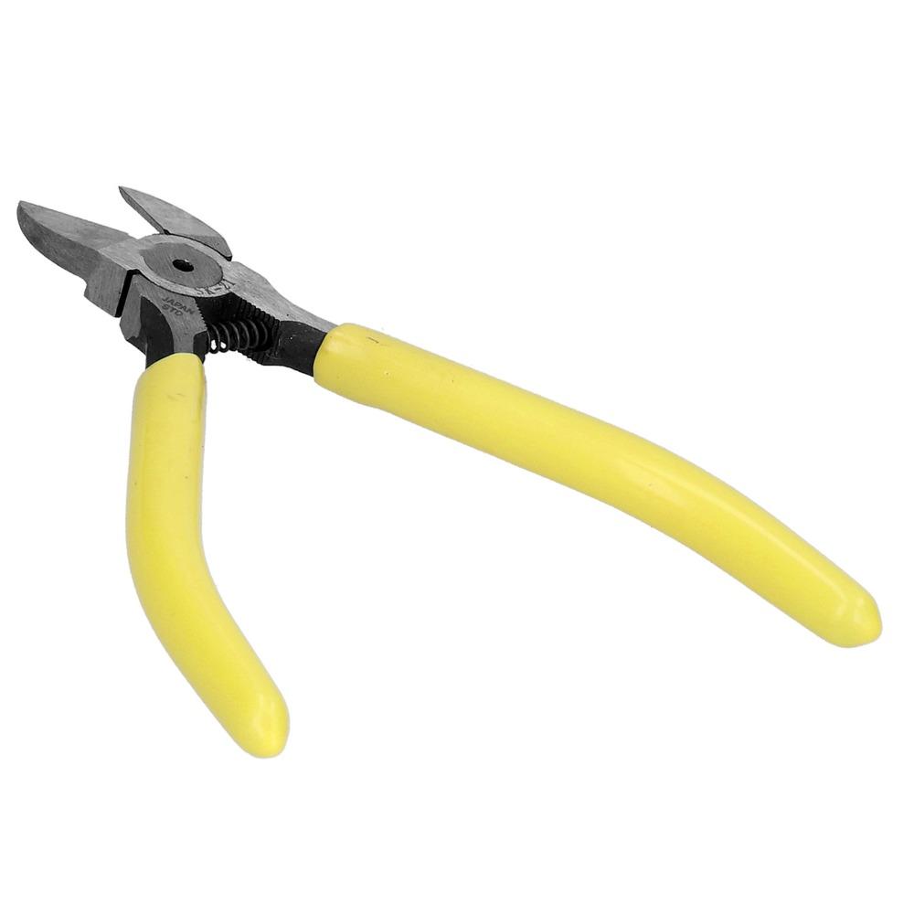 Anti-slip Wire Cutter Comfortable PVC Handle SideCutting Pliers Cutting Nippers Network Cables