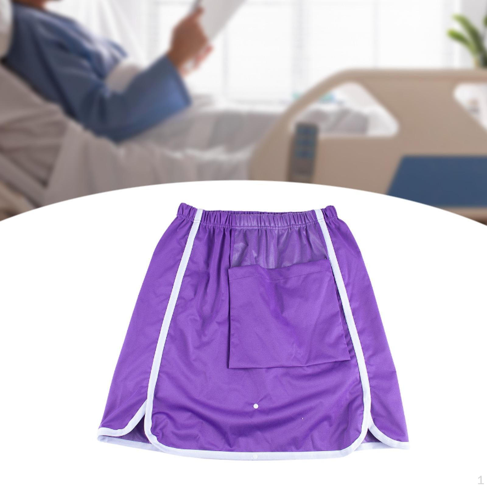 

Подгузник для взрослых, недержание мочи, легкая моющаяся портативная подкладка с карманом для Purple L