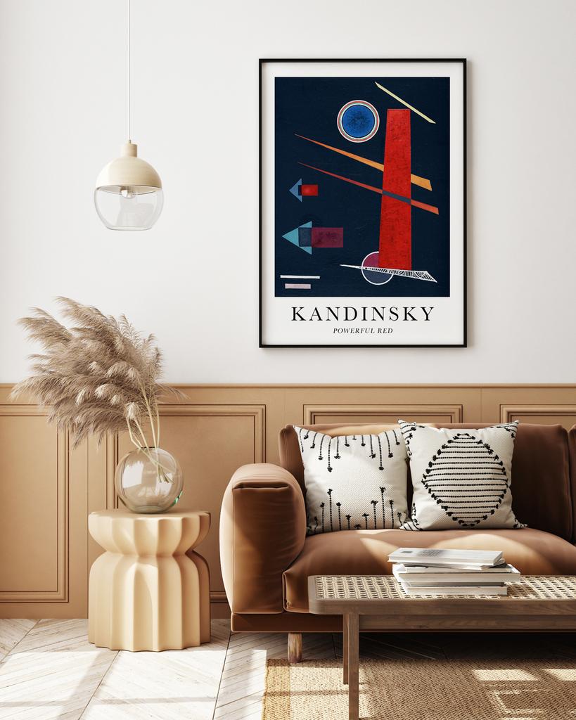 Poster Kandinsky Painting Abstraction