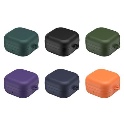 Premium TPU Hülle für Buds4 / 4Pro Ohrhörer Schale Schutzhülle Mit Haltbarkeits Schutz und Praktischem Karabiner Haken