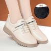 Fashion Spring New Women Fashion Casual Shoes Comfortable Mothers Popular Low Heeled Famous Brand Leather Shoes Luxury Goods Women Shoe