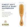 Kent Baby Hairbrush, Natural Wood, Made In the UK