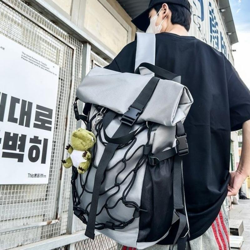 Safety reflective riding bag suction bag Recreational sports basketball bag