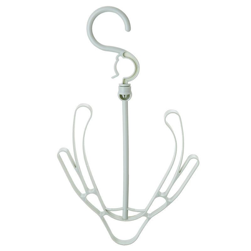 360 Degree Rotating Shoe Drying Rack Folding Hanger Hook