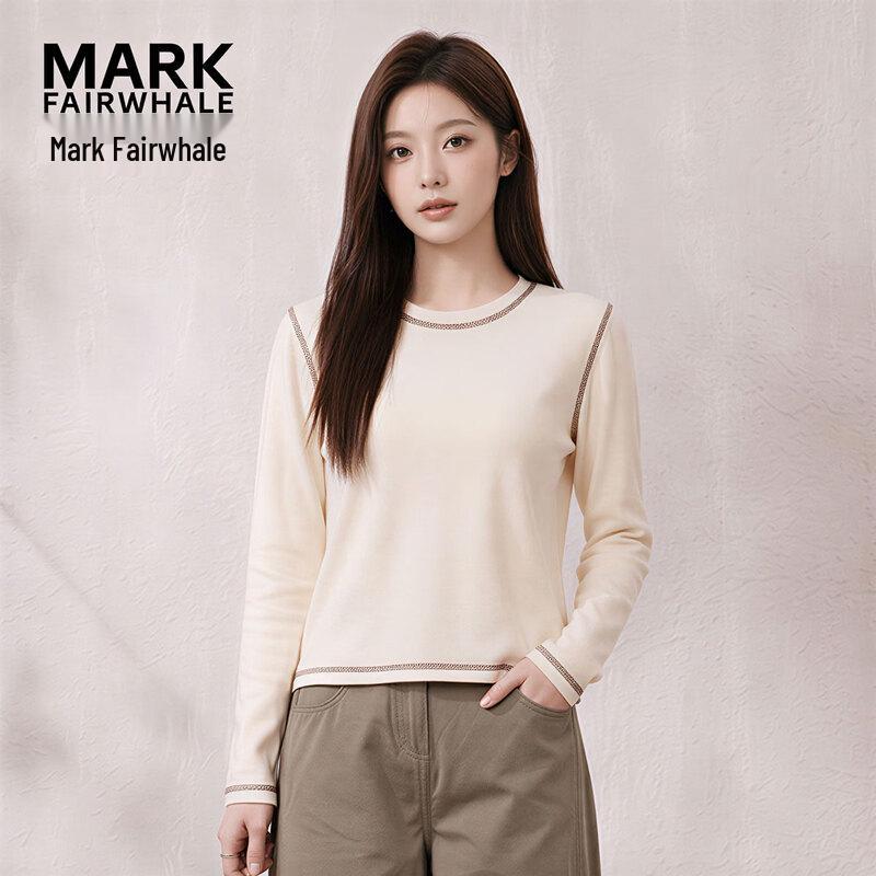 Mark Fairwhale Women's Contrast Stitch Long Sleeve T-shirt