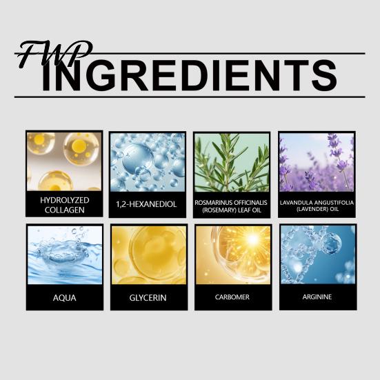 Hydrating Body Oil Collagen Moisturizing Oil, 100ml Lightweight Non Greasy Gentle for Soft Glowing Skin, Daily Skin Care Sensitive