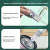 Water Bottle Cleaner Brush 5 In 1 Silicone Detachable Scrubber Long Handle Milk Bottle Kettle Wineglass Brushes Kitchen Tool