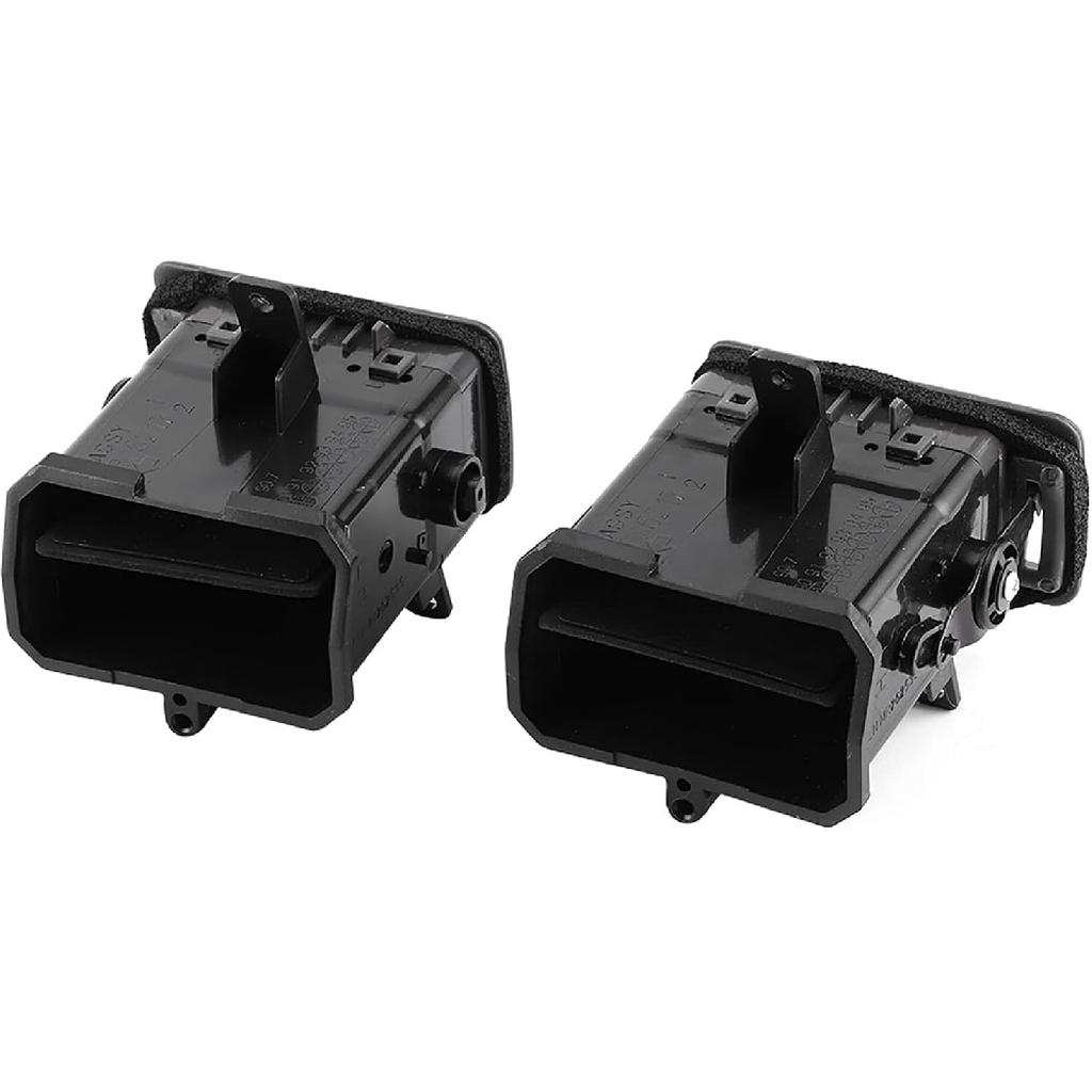 Acouto Dash Air Outlet Vent for Pajero Montero Shogun V31 V32 V33 V43 1 Pair of Dashboard A/C Outlet Front Air Conditioner Vents Left + Right Black