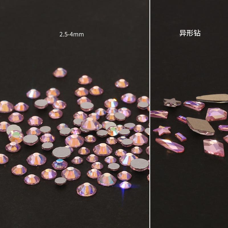 12 Boxes Of Nail Art Diamonds Set, Flat-Bottomed Diamonds, Special-Shaped Diamonds, Rhinestones, Nail Art Tools Combination Set