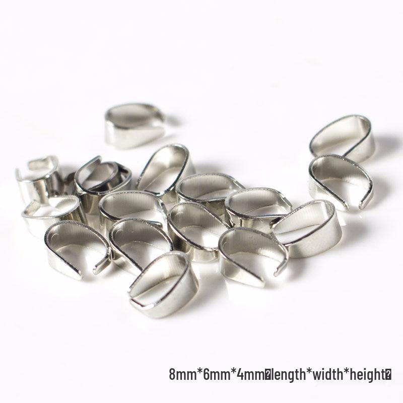 DIY Metal Melon Seed Clasp Pendant for Jewelry Necklace