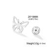 Butterfly Lapel Pins Women's Brooch Gold Color Suit Collar Badges On Backpack Stainless Steel Jewelry Wholesale 2026 New