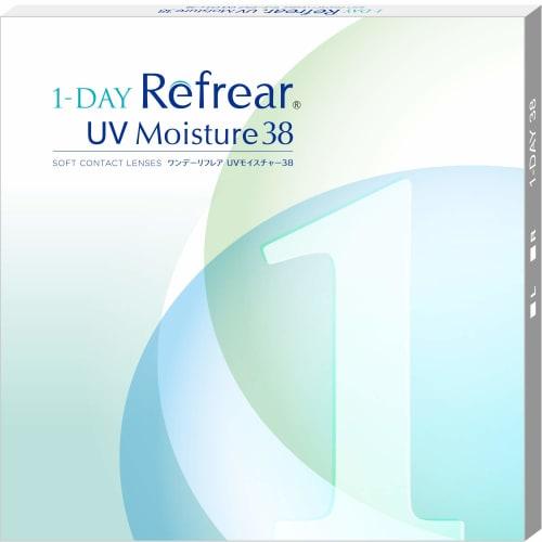 

1-Day Reflare UV Moisture 38 Daily Disposable Contact Lenses, 30 Lenses per Box (PWR -3.50)