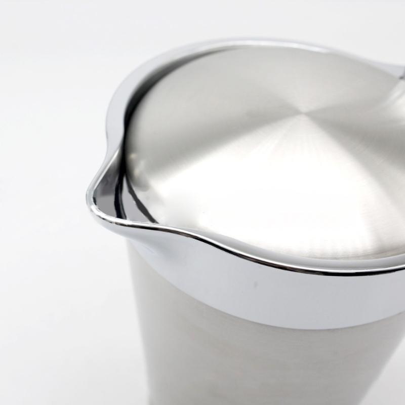 Effektive isolierte Soßentöpfe mit Deckel Edelstahl Thermotöpfe zum Servieren von Soße Küchenutensil