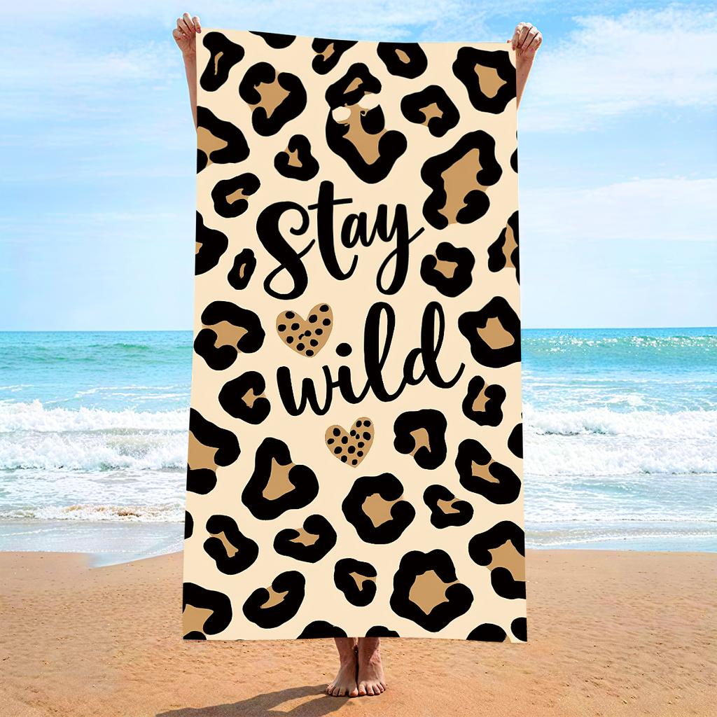 Microfiber Beach Towel Printed Beach Towel Absorbent Beach Towel 2026