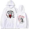 Herbst und Winter Reine Baumwolle Bedruckter Hoodie Hellfire Club Lässiger Lockerer Pullover Herren- und Damen-Hoodie Zubehör