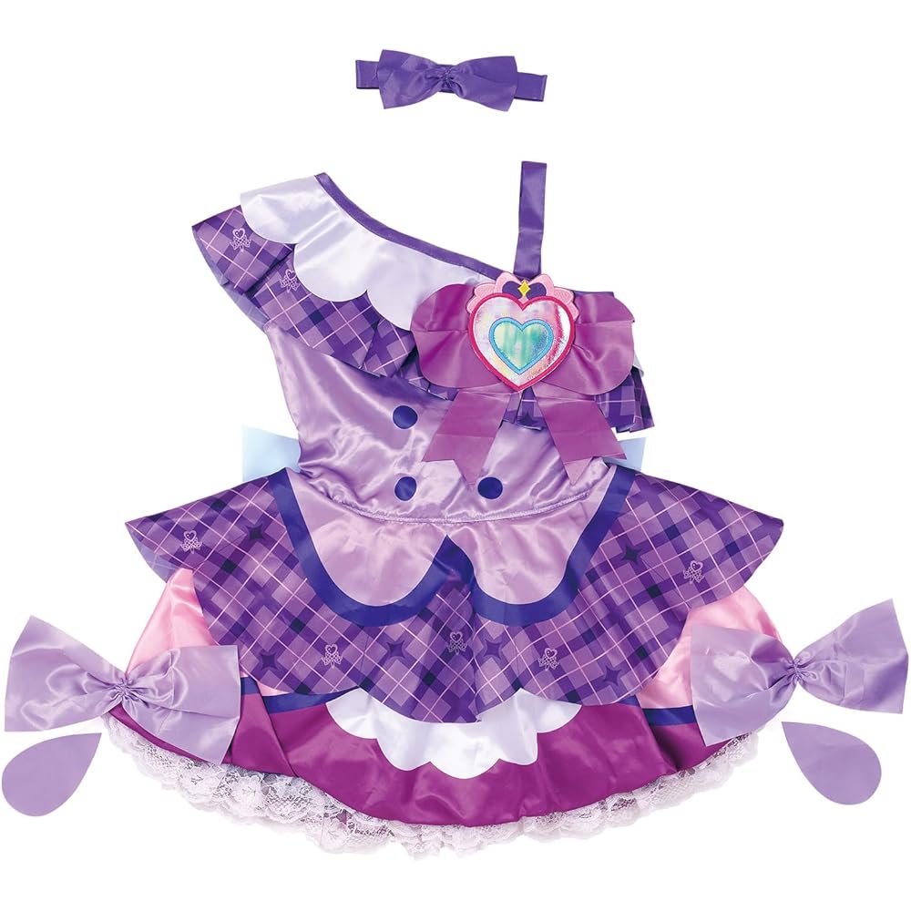 

Bandai Cure Kyuun Kyuun Transformation Costume Set for Idol Precure Kids Dress Up