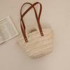 New Fashion Corn Husk Woven Bag Sweet And Fresh Style Handmade Woven Bag For Women Medium Size