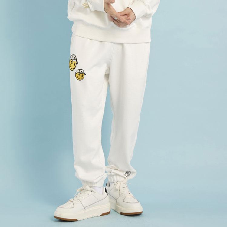 New MLB New York Yankees Knitted Sweatpants Unisex White 3APTN0124-50IVS
