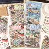 Chinese Mythological Stories 3D Scene Sticker Creativity Decorative Stick Labels Diary Album Scrapbooking Material Craft Supplie