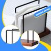 Vertical Napkin Holder Storage Desktop Ornament Tissue Dispenser Stand for