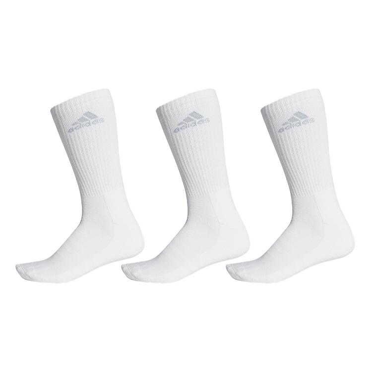Adidas Crew Socks Men s 3 Pack White AH9865 4346