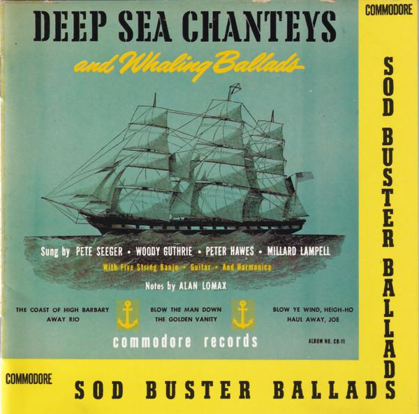 

CD WOODY GUTHRIE, THE ALMANAC SINGERS - Sod Buster Ballads KICP2223 Commodore 1992 Japan Country/Folk Used