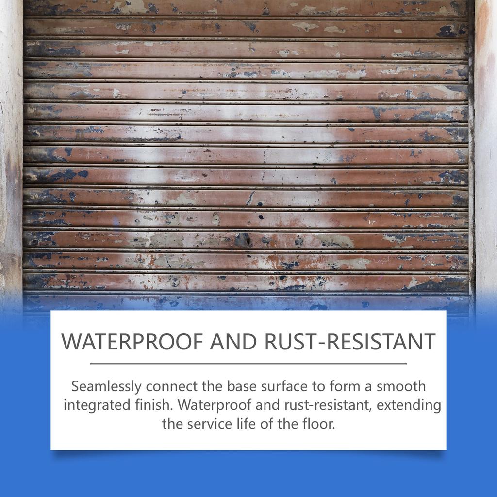 Gray Water-based Epoxy Floor Paint Waterproof Coating Anti-crack And Wear-resistant Long-lasting Quick-drying Paint