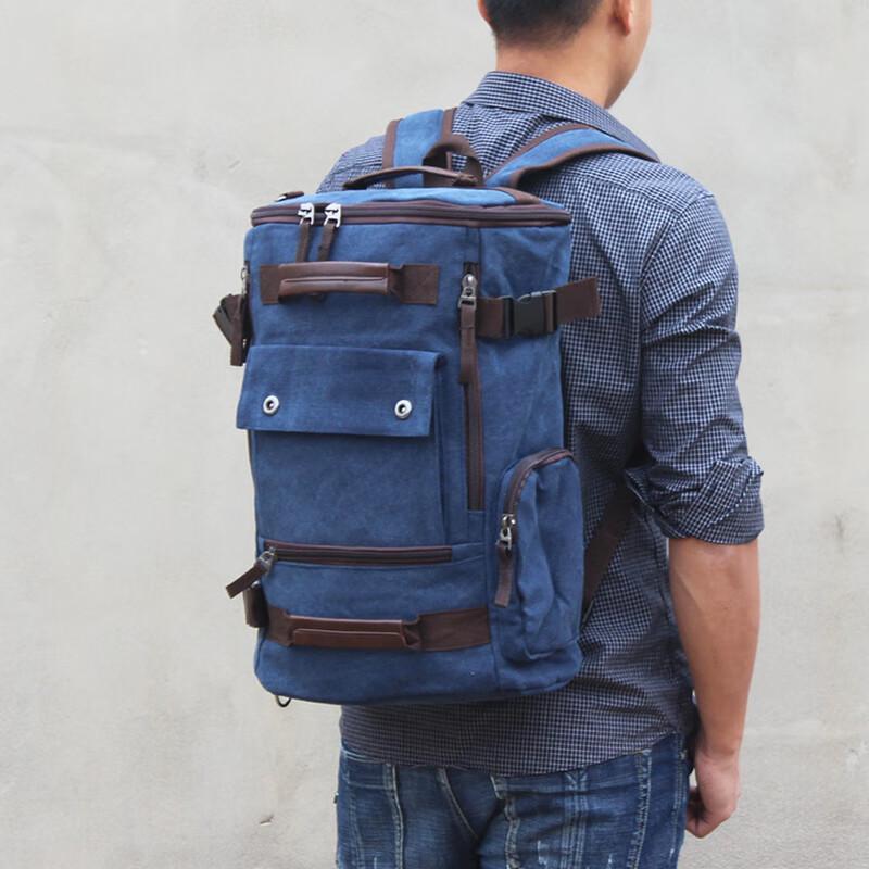 

ZuoYou Men s Retro Canvas Backpack