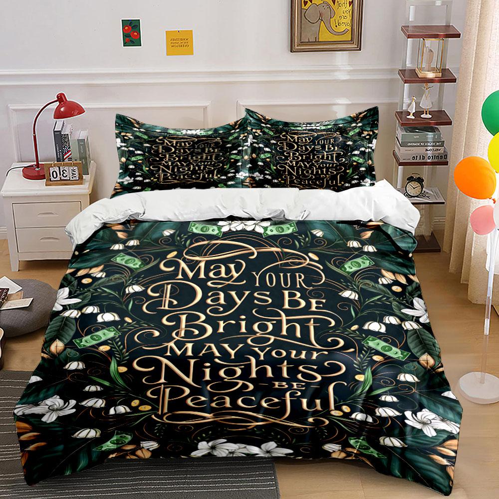 

Floral motifs, dollar bills. Bedding sets Duvet cover sets Duvet covers Pillowcases(1 * Duvet Cover 2 * Pillowcases, without duvet insert) 135x200cm