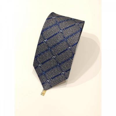 Navy Crystal Check Tie 2026 Ss  Dmg1acf1110n1 