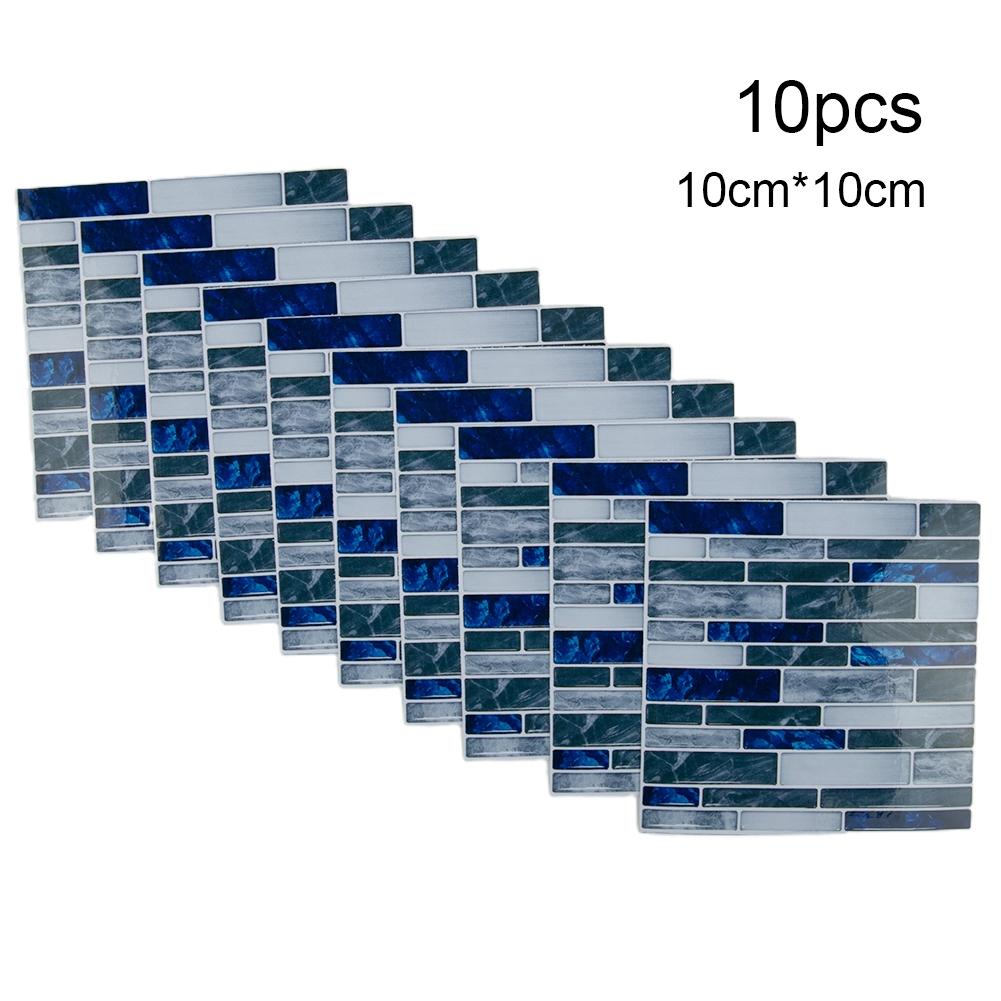 3D Tile Stickers Epoxy And Plastic Home Humidity Resistant