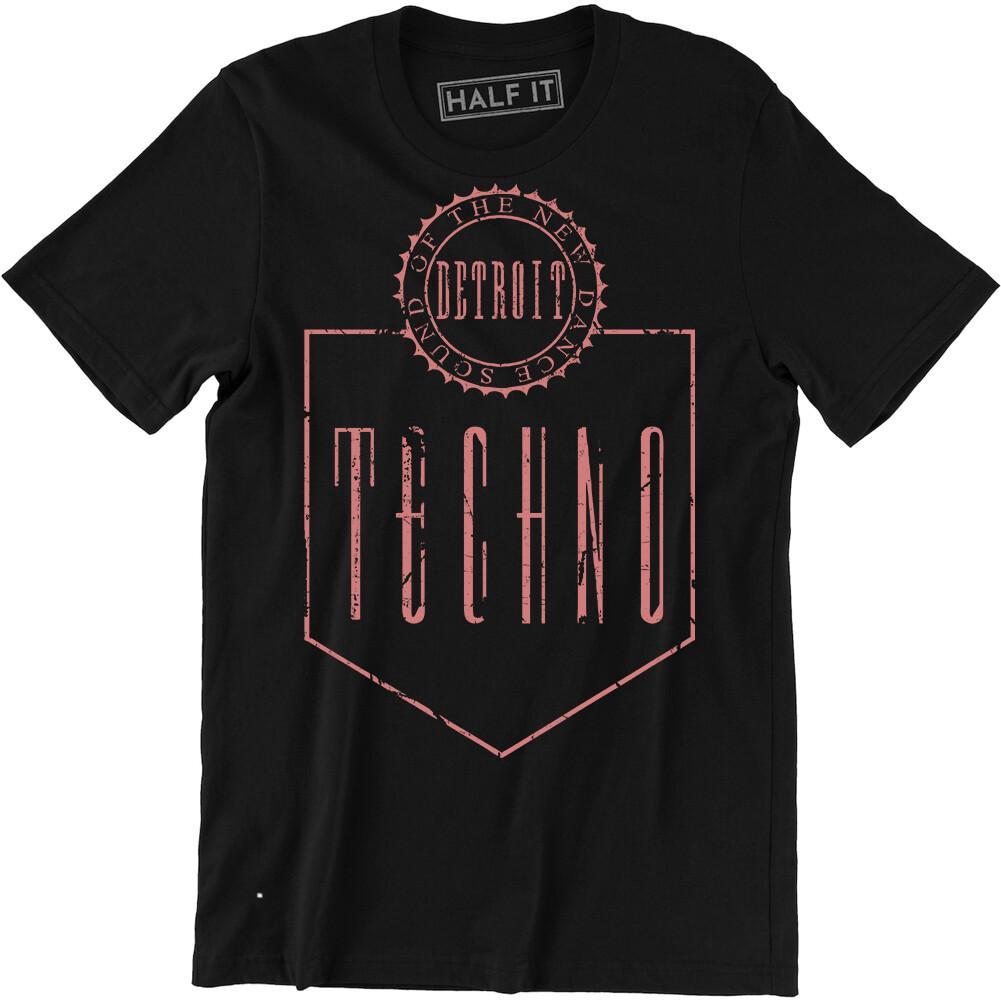 Detroit Techno Militia T-Shirt - EDM Underground Resistance House Music Tee M