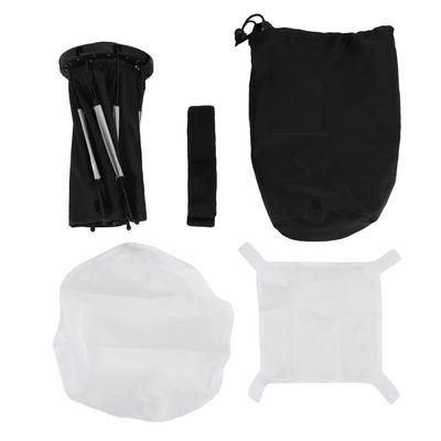 Octagonal Softbox Canvas 11.4 Inch Quick Folding Quick Set Up Flash Softbox with Storage Bag for Studio Video Light