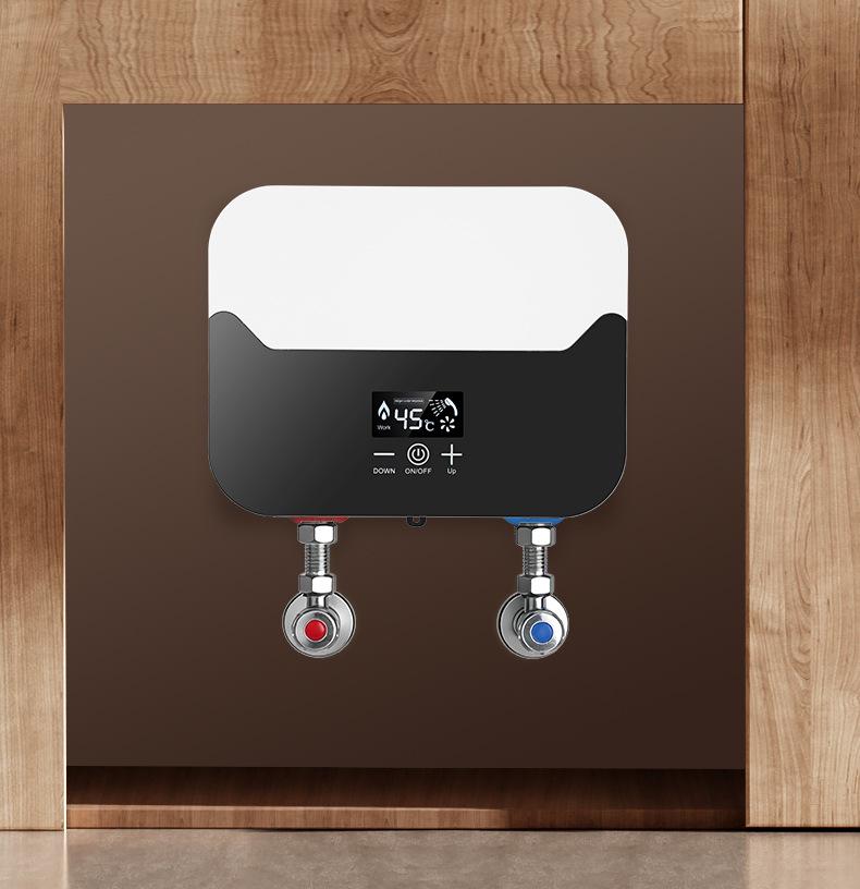 Smart 5500W 220V Instant Electric Water Heater for Under-Counter Kitchen Use